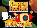 Spil Flappy Rocket With Blowing
