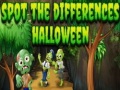Spil Spot the differences halloween