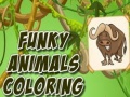 Spil Funky Animals Coloring