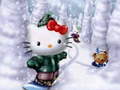 Spil Hello Kitty Christmas Jigsaw Puzzle