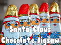 Spil Santa Claus Chocolate Jigsaw