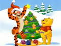 Spil Winnie the Pooh Christmas Jigsaw Puzzle