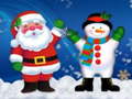 Spil Christmas Snowman Jigsaw Puzzle