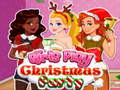 Spil Girls Play Christmas Party