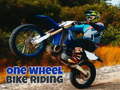 Spil One Wheel Bike Riding
