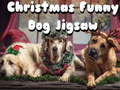 Spil Christmas Funny Dog Jigsaw