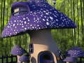 Spil Funny Mushroom Houses Jigsaw