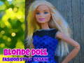 Spil Blonde Doll Fashion Style Puzzle