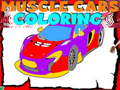 Spil Muscle Cars Coloring