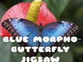 Spil Blue Morpho Butterfly Jigsaw