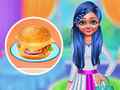 Spil Making Homemade Veg Burger