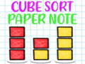 Spil Cube Sort Paper Note