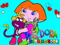 Spil Back To School Coloring Book Dora