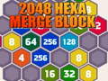 Spil 2048 Hexa Merge Block