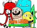 Spil Cute Little Monsters Jigsaw