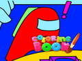 Spil Among Us Coloring Book 