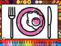 Spil Color and Decorate Dinner Plate