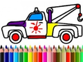 Spil Back To School: Truck Coloring Book