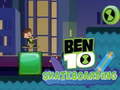 Spil Ben 10 Skateboarding