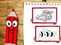 Spil Back To School Cars Coloring Book