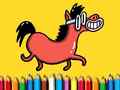 Spil Back To School: Pony Coloring Book