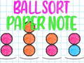 Spil Ball Sort Paper Note