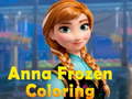 Spil Anna Frozen Coloring