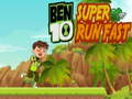 Spil Ben 10 Super Run Fast