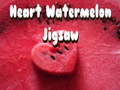 Spil Heart Watermelon Jigsaw