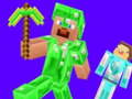 Spil Creeper vs Enderman from minecraft