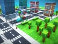 Spil Pixel City Runner 3D