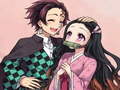 Spil Nezuko Jigsaw Puzzle