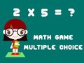 Spil Math Game Multiple Choice