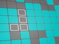 Spil Turquoise Blocks