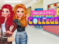 Spil Princesses First Day Of College