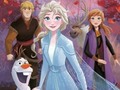 Spil Frozen Comic Jigsaw