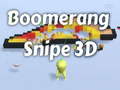 Spil Boomerang Snipe 3D