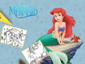 Spil The Little Mermaid Coloring Book