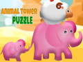 Spil Animal Tower Puzzle