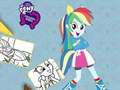 Spil Equestria Girls Coloring Book