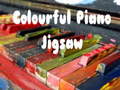 Spil Colourful Piano Jigsaw
