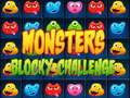 Spil Monsters blocky challenge
