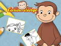 Spil Curious George Coloring Book