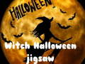 Spil Witch Halloween Jigsaw