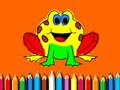 Spil Back To School: Frog Coloring Book