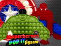 Spil Superheroes Pop It Jigsaw
