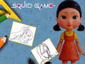 Spil Squid Game Coloring Book