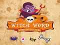 Spil Witch Word Halloween Puzzel Game