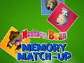 Spil Masha and the Bear Memory Match Up