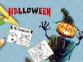 Spil Hallowen Coloring Book